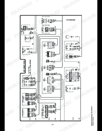 Взрыв-схема стиральной машины Aeg LAV70560 - Схема узла Control 113